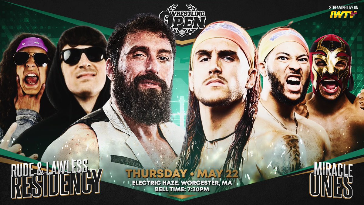 WrestlingOpen's tweet photo. β‘οΈ TONIGHT β‘οΈ
β‘οΈ TONIGHT β‘οΈ
All this and so much more!
Join us in Worcester!
#WrestlingOpen
ποΈ: $10 at the door
πΊ: @indiewrestling https://t.co/9ITp78GqCm