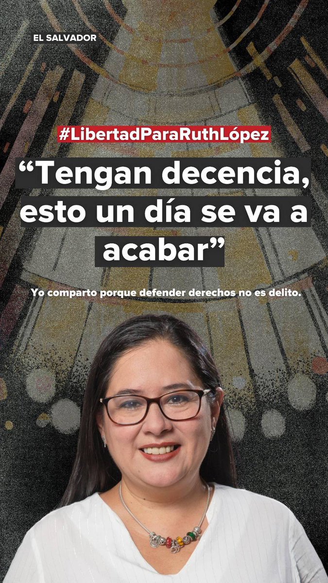 #MOVIR
#LibertadParaRuthLópez #TenganDecencia
#LeberenALosInocentesYA