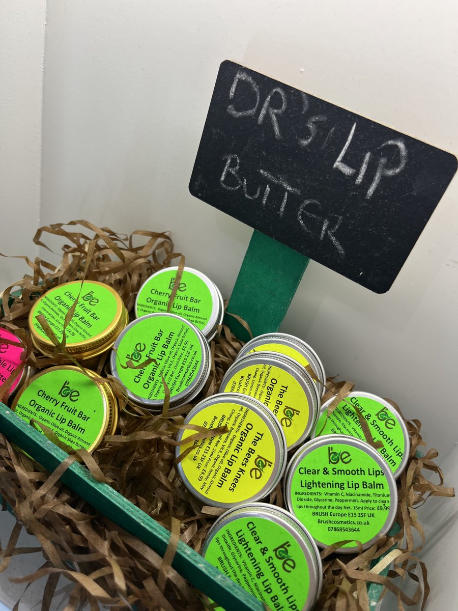Pucker up with an organic lip balm from the brilliant Brush Europe, one of our independent retailers. 💋What are your top tips for keeping your lips in good shape? Tell us in the comments.

#WoodGreen #TheMallWG