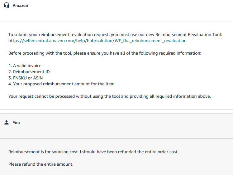 ArbitrageOps's tweet photo. Hey @amznsellerhelp we said we weren't backing down on this until a policy change has been made.

It has nearly two months and your support is still going directly against policy costing sellers millions of dollars

Reimbursements for customer switcheroos and still being reimbursed at sourcing costs. 

When requesting full reimbursements support is still saying we need to submit for reimbursement revalution and then denying stating sourcing cost is correct.

Amazon's policy states:
Post-Order lost or damaged events (customer return claims)
"If we elect to reimburse you for a customer return claim, the value of the reimbursement is based on the refund or replacement given to the customer on your FBA order."

@FTC needs to investigate at this point