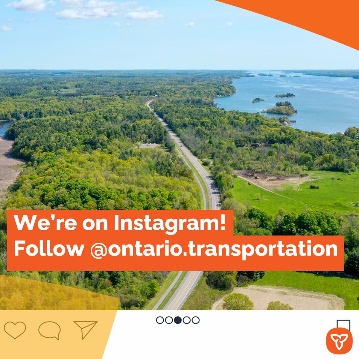 Ontario Ministry of Transportation tweet media