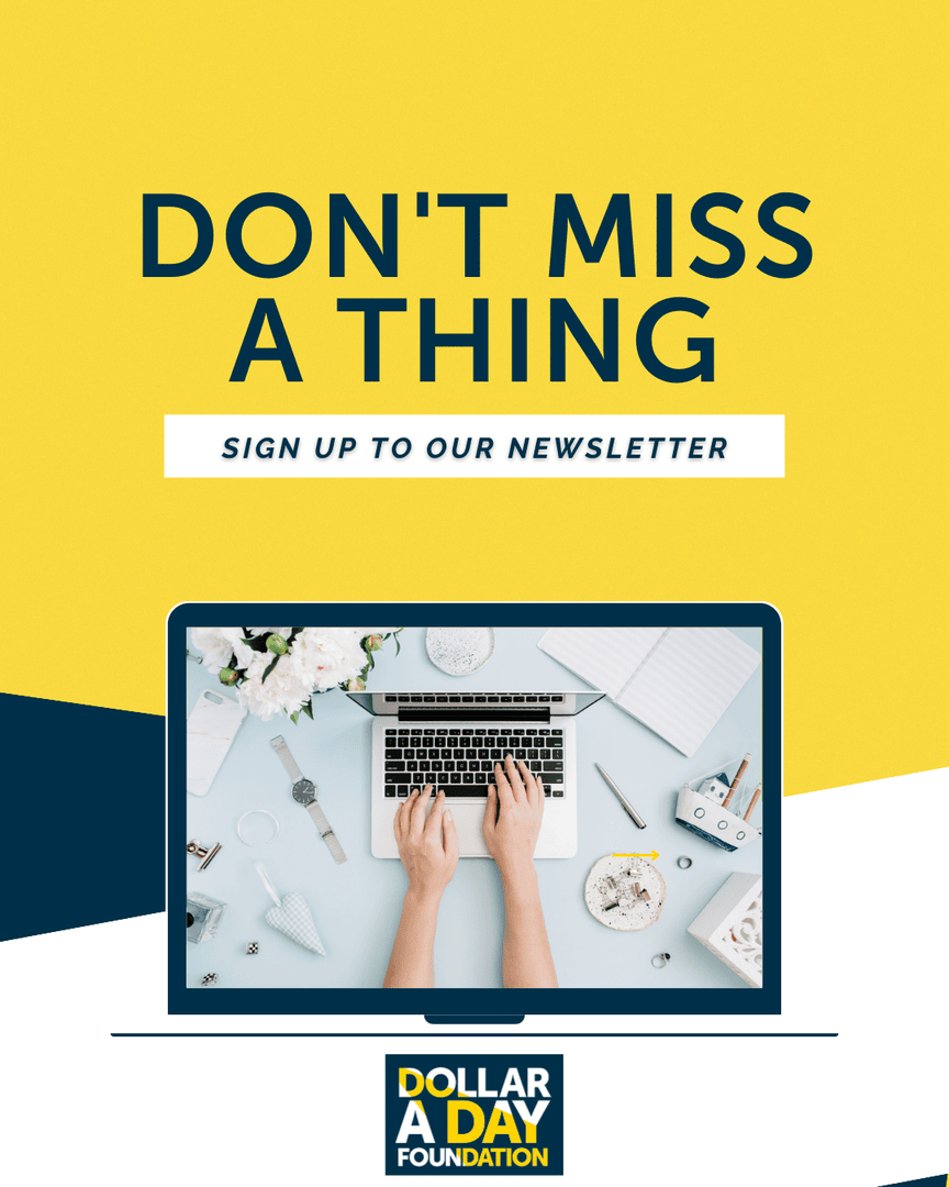 🌱 Join our Dollar A Day mailing list and be the first to hear about stories of impact, upcoming events, and ways you can make a difference. Sign up for our quarterly newsletter here: adollaraday.ca/newsletter-sig…

#MentalHealthMatters #adollaraday #ImpactUpdates