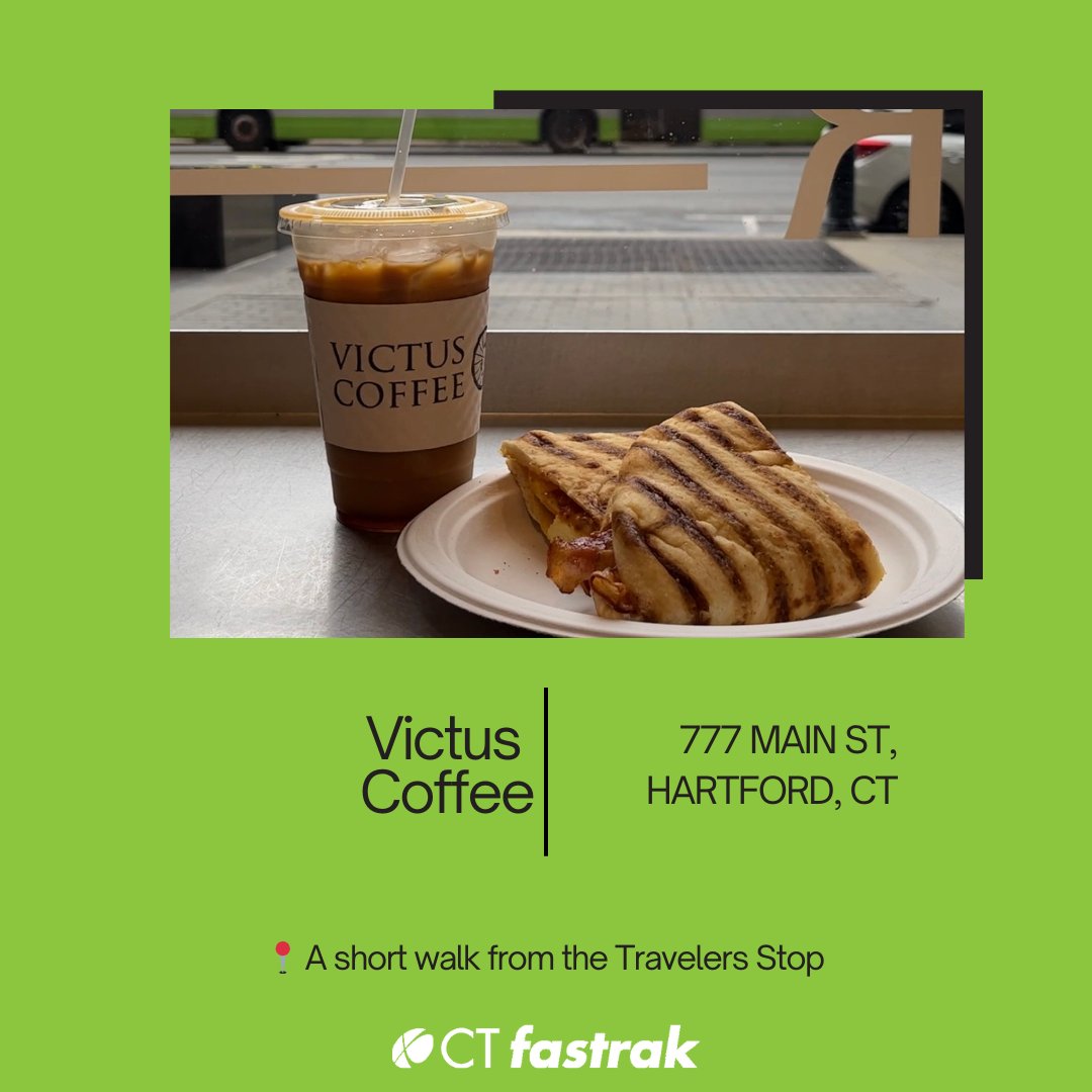 Fuel up with Victus Coffee, not a pricey gas tank. ☕
CTfastrak gets you there affordably! 💸🚌

#CTfastrak #CentralCT #HartfordHasIt #Connecticut