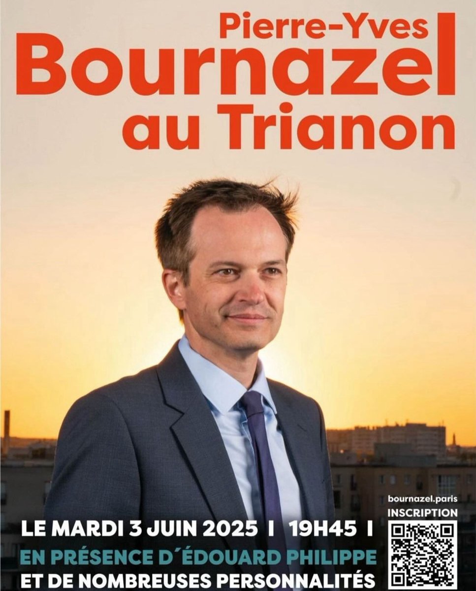 🗓️ Et vous le 3 juin vous avez quoi de prévu ? Parce qu’on sera tous au Trianon pour l’événement de <a href="/pybournazel/">PierreYves Bournazel</a> avec <a href="/EPhilippe_LH/">Edouard Philippe</a>  #PYB2026