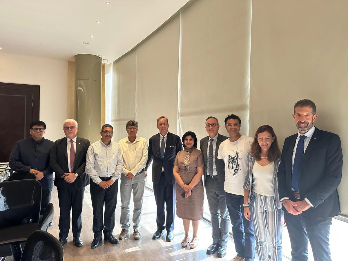 driiv_delhi's tweet photo. DRIIV facilitated a workshop between Embassy of Italy, Chairman Bhakhra Nangal Dam, Leonardo SPA (largest Italian PSU specialising in technologies in aviation, defence, hydro infrastructure etc) and Athena. Detailed discussions were held on piloting and facilitating new technologies for security of critical infrastructure in India, including DAMs, Hydroelectric Power Generation Infrastructure and Border Infrastructure. Ambassador of Italy, His Excellency @antoniobartoli also graced the occasion.

@PrinSciAdvOff @DrVishalChoudh3 @MisraShipra