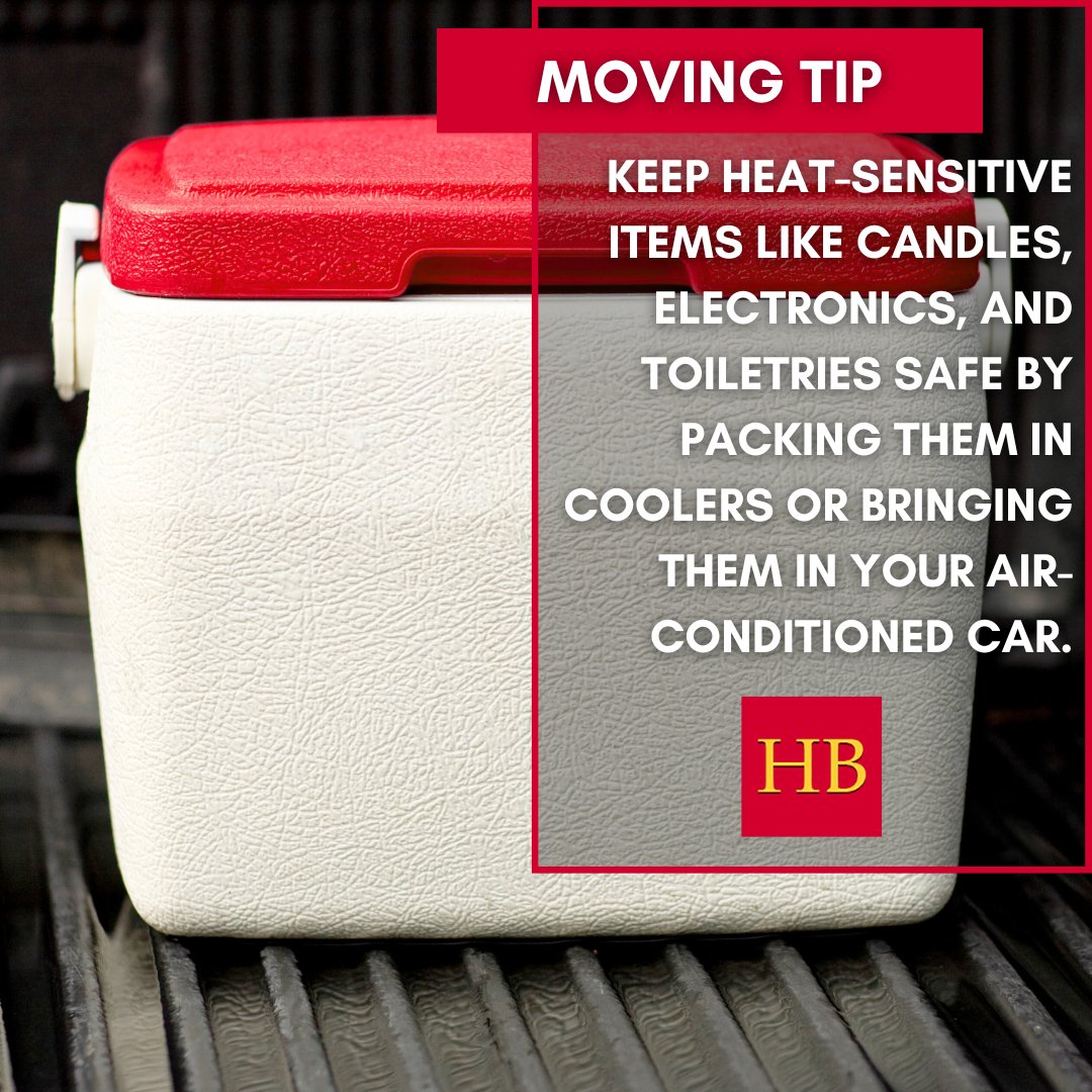 HansenBros's tweet photo. Beat the heat on moving day! Use coolers or your car’s air conditioning to transport heat-sensitive items safely. #tip #moving #seattle #realestate https://t.co/u1Pnk8pl9F