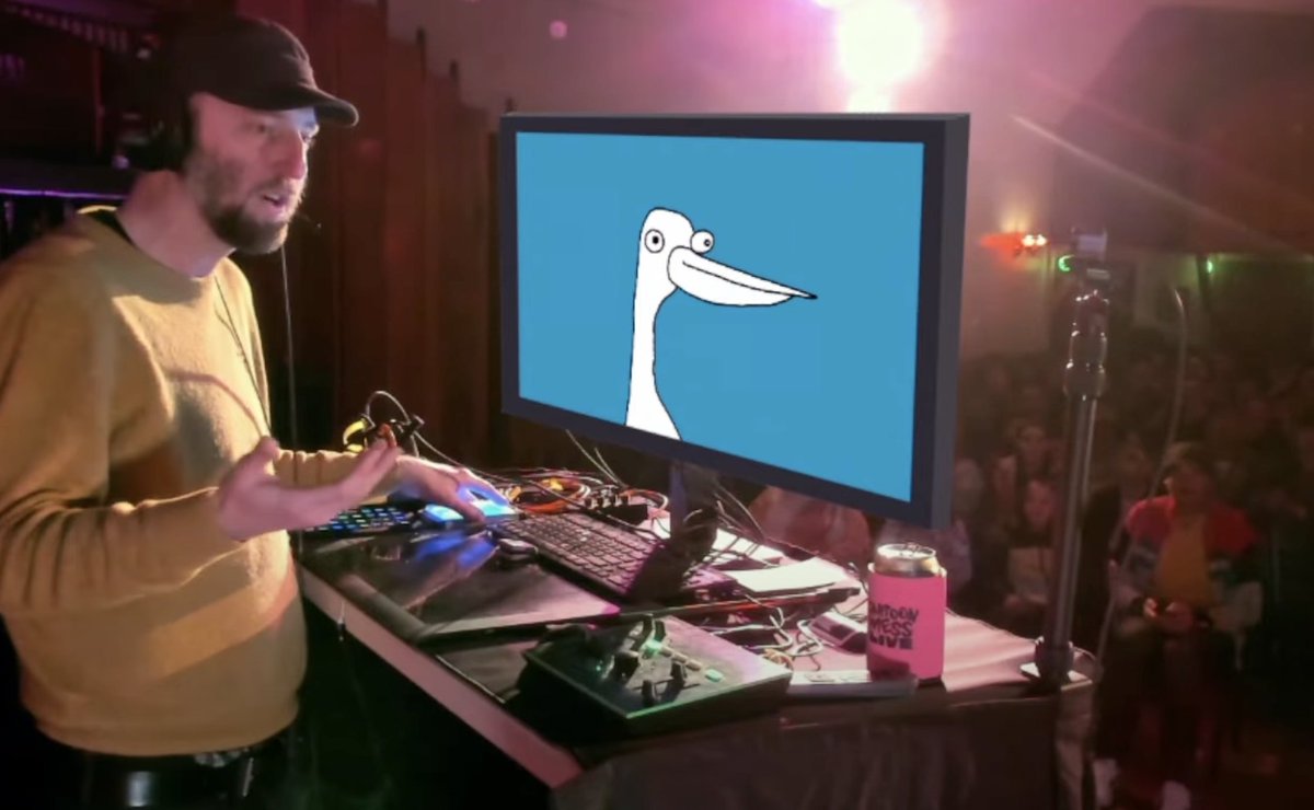 natjs98's tweet image. Much love for this (♡˙︶˙♡)
@tomthinks is so generous with his creative process and his live shows are a complete delight.  Duck is a fav.
+ How he makes his art:
youtu.be/0TJs97ifiMI?si…