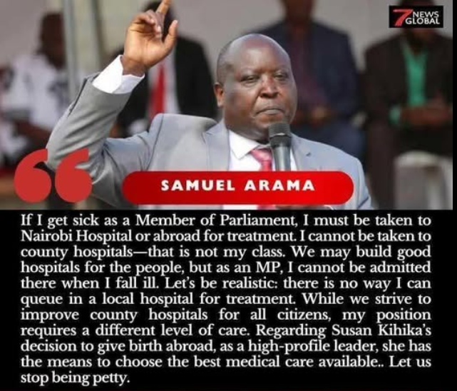 Your MP has said you should stop being petty by putting your lives at the same value with his ... Mulisema tunaanza kuwachapa when ?