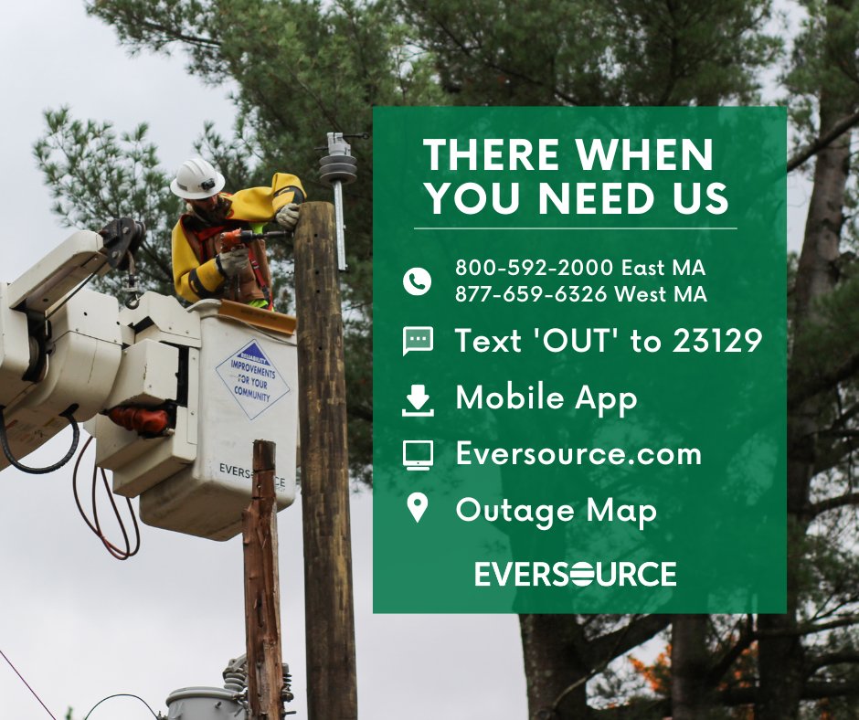 We have additional crews and resources ready to respond to any damage caused by the heavy rain and gusty winds expected today and tomorrow. Please keep our contacts handy in case you need to report a power outage—we’re there when you need us!