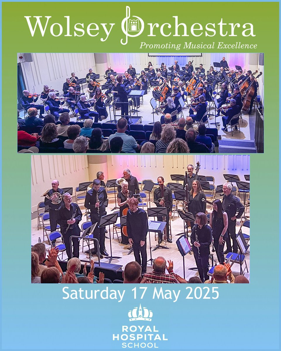 Wolsey Orchestra (@wolseyorch72) on Twitter photo A wonderful time performing at <a href="/RHSSuffolk/">Royal Hospital School</a> on Saturday. Thanks to our terrific musicians & splendid conductor <a href="/harry_sever/">Harry Sever</a>, RHS Holbrook for hospitality, and our audience for supporting us 🎶
🗓 Next: Sat 11 Oct at Ipswich Corn Exchange
🔗 wolseyorchestra.org
📷 Maria Luisa A wonderful time performing at <a href="/RHSSuffolk/">Royal Hospital School</a> on Saturday. Thanks to our terrific musicians & splendid conductor <a href="/harry_sever/">Harry Sever</a>, RHS Holbrook for hospitality, and our audience for supporting us 🎶
🗓 Next: Sat 11 Oct at Ipswich Corn Exchange
🔗 wolseyorchestra.org
📷 Maria Luisa