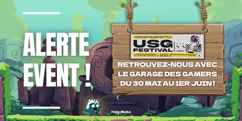 🚨 ALERTE ÉVÉNEMENT : USG FESTIVAL !

Nous avons l'honneur de vous annoncer que nous serons présents à l'Uzès Symphonic Gaming Festival du 30 mai au 01 juin 2025 ! 🙌

Retrouvez-nous dans le gymnase avec l'ensemble des side-events Esport ! 😊

#USGfestival #salon