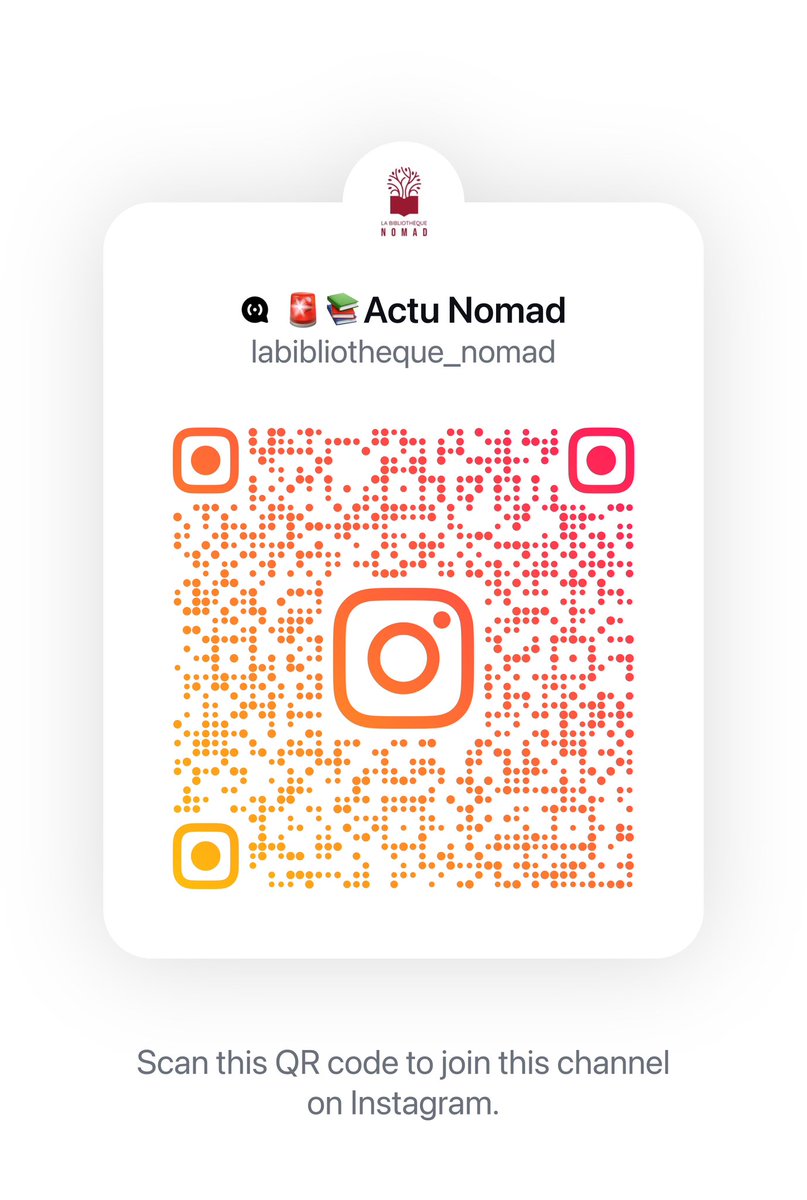 Toutes nos infos, en temps réel, c’est sur Actu Nomad. Rejoins la boucle !

instagram.com/channel/AbYN0n…