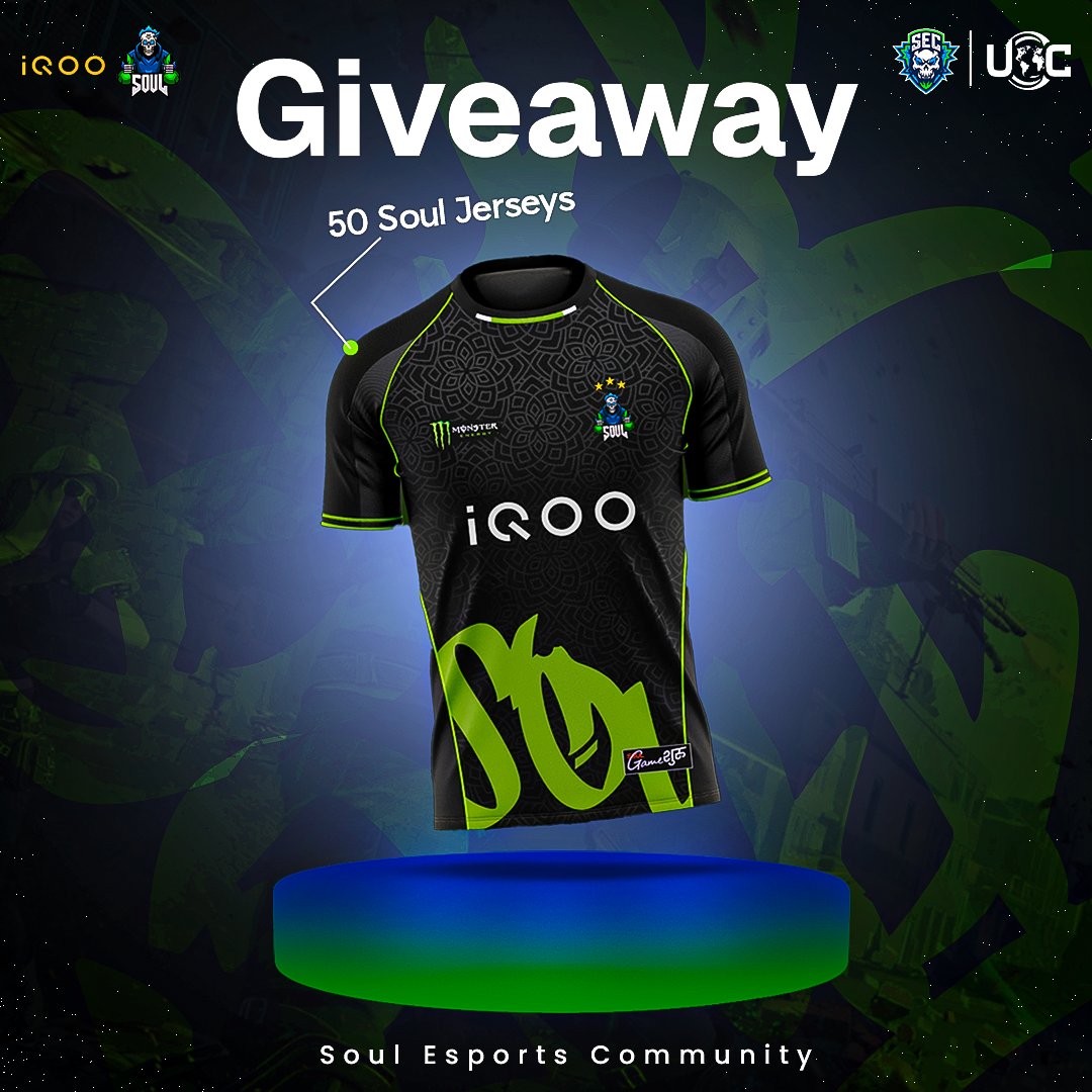 iQOOSouL Jersey Giveaway – Winners! 🎉

Here are your 50 lucky winners → pastebin.com/J7Wi6hqg

If your name’s on the list, DM @universalgc1 to claim your jersey 👕

Didn’t win? More giveaways soon via S8UL members’ channels 🔥