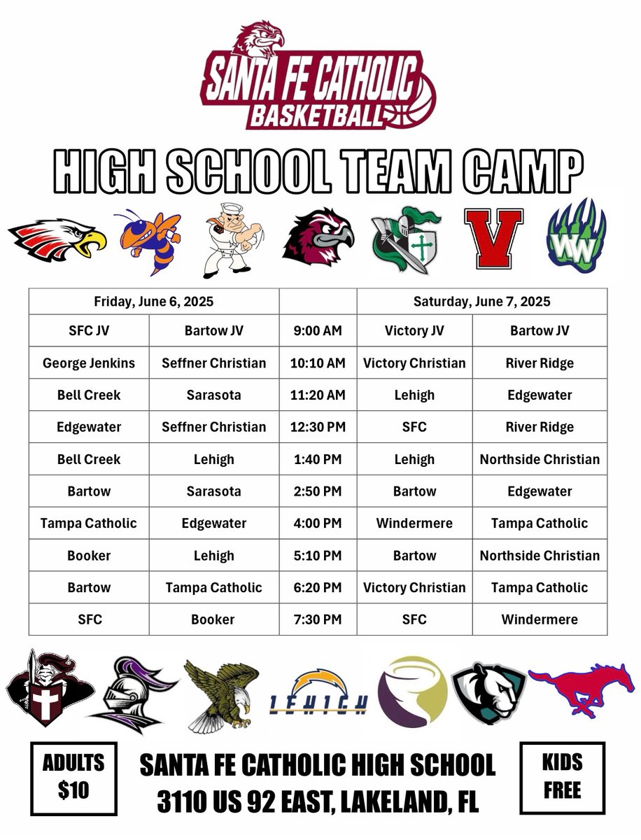 BartowBasketball (@bartowbasketbal) on Twitter photo Thank you <a href="/MikeBlicher/">Coach Mike Blicher</a> and <a href="/SFC_BoysBBall/">Santa Fe Catholic High School Boys Basketball</a> for hosting. Looking forward to great competition Thank you <a href="/MikeBlicher/">Coach Mike Blicher</a> and <a href="/SFC_BoysBBall/">Santa Fe Catholic High School Boys Basketball</a> for hosting. Looking forward to great competition