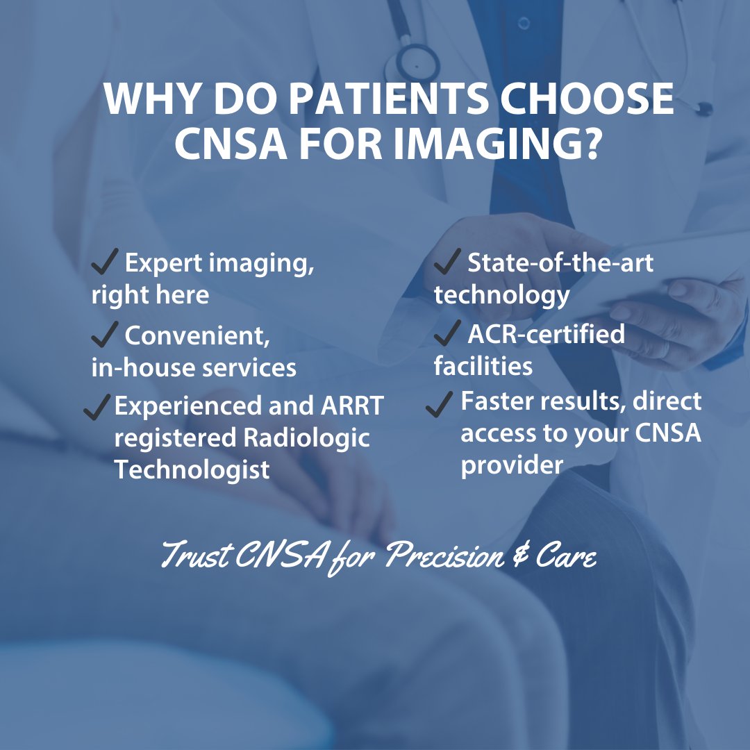 Looking to take your imaging career to the next level? CNSA is hiring across MRI, CT, and X-ray roles! Work with top tech + a team that cares.
🔗 Apply now: bit.ly/3Xj5w4k
#NowHiring #RadiologyJobs #CNSA