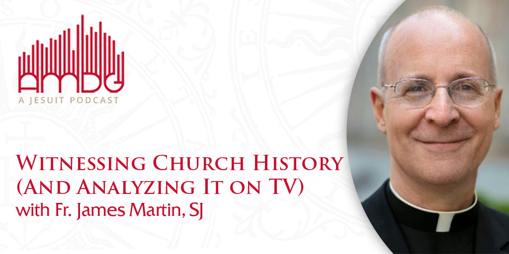 On the new #AMDG pod, @jamesmartinsj shares his experience of being part of the ABC News team that covered Pope Francis’ funeral, the conclave and the first moments of Pope Leo XIV’s pontificate.

🎧 ow.ly/mxZt50VX82h
