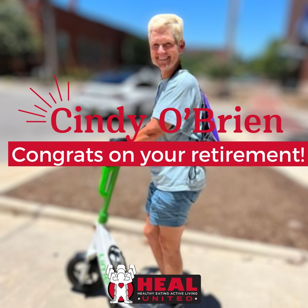 HEAL United (@heal_united) on Twitter photo Congrats <a href="/coacho27/">Cindy O'Brien</a> !!
You have spent your career not just teaching, but inspiring—leading with compassion, lifting others up, and living out the values of wellness and education.
Thank you for your years of service, your example, and your heart. Congrats <a href="/coacho27/">Cindy O'Brien</a> !!
You have spent your career not just teaching, but inspiring—leading with compassion, lifting others up, and living out the values of wellness and education.
Thank you for your years of service, your example, and your heart.