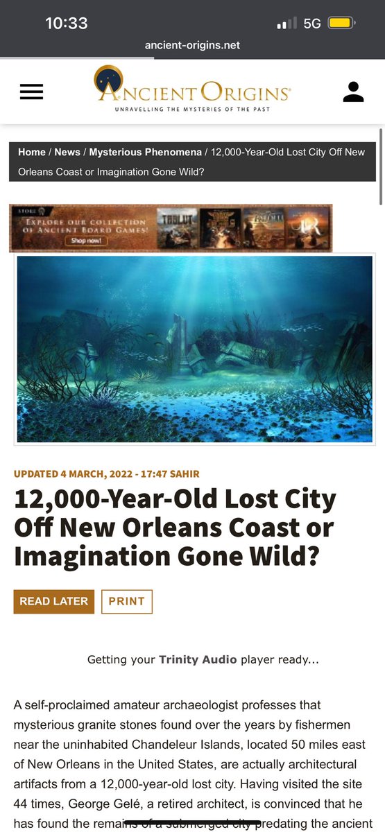 darvidosiris's tweet image. 12,000-Year-Old Lost City Off New Orleans Coast or Imagination Gone Wild? #TheGoldenChief 

ancient-origins.net/news-mysteriou…