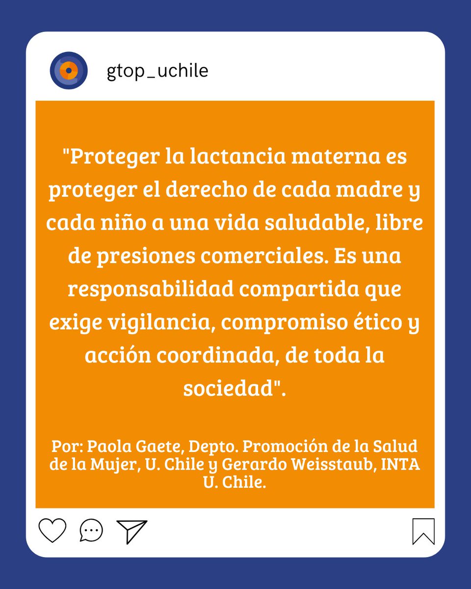 gtop_uchile's tweet photo. 🤱🏻🤱🏾🤱🏼Lee la columna, enmarcada en el Día Mundial de Protección de la #LactanciaMaterna , por Paola Gaete, del Depto. de Promoción de la Salud de la Mujer @uchile y Gerardo Weisstaub, @INTA_UChile , ambos miembros de GTOP https://t.co/5IH76pR8Ce https://t.co/NbRxFxCNTZ