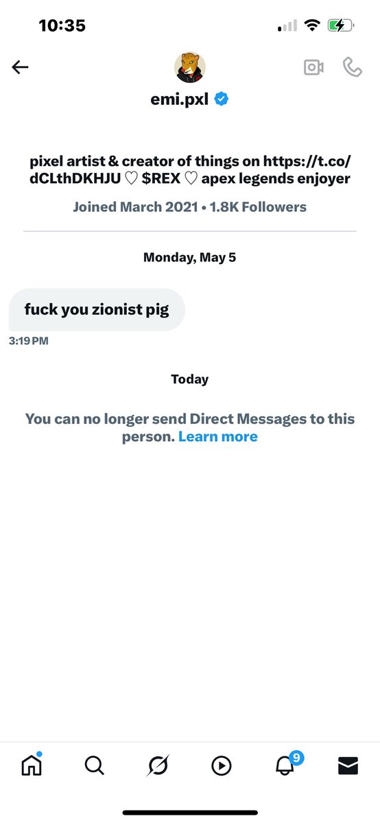 Another one of the many love notes I receive on a daily basis. 

I was going to reply, “You wish!”

But he ain’t worth it. #AmYisraelChai