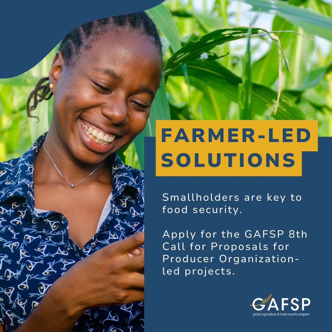 Did you know...💭

The 8th Call for Proposals is open to regional Producer Organizations for the first time!

This round will pilot multi-country projects and help boost knowledge sharing across borders.

Express interest by June 26, 2025 🔗 bit.ly/8thCall