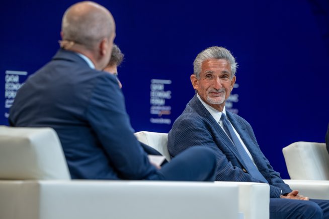 Ted Leonsis (@tedleonsis) on Twitter photo What a week to be in Doha at <a href="/Bloomberg/">Bloomberg</a>âs <a href="/QatarEconForum/">QatarEconForum</a>!
Â
I was thrilled to join Mark Attanasio and Amanda Staveley on a panel moderated by <a href="/jasonkellynews/">Jason Kelly</a> to discuss how multi-team ownership will drive the multi-trillion dollar global sports industry into the next decade. đ What a week to be in Doha at <a href="/Bloomberg/">Bloomberg</a>âs <a href="/QatarEconForum/">QatarEconForum</a>!
Â
I was thrilled to join Mark Attanasio and Amanda Staveley on a panel moderated by <a href="/jasonkellynews/">Jason Kelly</a> to discuss how multi-team ownership will drive the multi-trillion dollar global sports industry into the next decade. đ