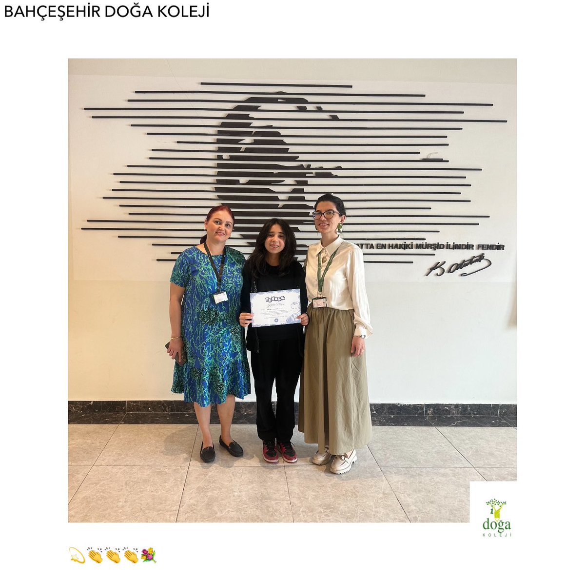 Doğa Koleji Bahçeşehir Kampüsü (@bahcesehr_doga) on Twitter photo FENBEG uygulama sınavına katılan öğrencilerimize katılım sertifikaları verildi. Öğrencilerimizi tebrik eder, başarılarının devamını dileriz.🏅😊👏
<a href="/DogaOkullari/">Doğa Koleji</a> <a href="/suleymancalis33/">Süleyman Çalış</a> <a href="/enversahin82/">Enver Şahin</a>
<a href="/mftufekci/">Mehmet Fatih Tüfekçi</a> <a href="/sdtncl/">Seda Tuncal</a> <a href="/sulecimen76/">Şule Çimen</a> <a href="/bdinc39/">Burcu DİNÇ</a> FENBEG uygulama sınavına katılan öğrencilerimize katılım sertifikaları verildi. Öğrencilerimizi tebrik eder, başarılarının devamını dileriz.🏅😊👏
<a href="/DogaOkullari/">Doğa Koleji</a> <a href="/suleymancalis33/">Süleyman Çalış</a> <a href="/enversahin82/">Enver Şahin</a>
<a href="/mftufekci/">Mehmet Fatih Tüfekçi</a> <a href="/sdtncl/">Seda Tuncal</a> <a href="/sulecimen76/">Şule Çimen</a> <a href="/bdinc39/">Burcu DİNÇ</a>