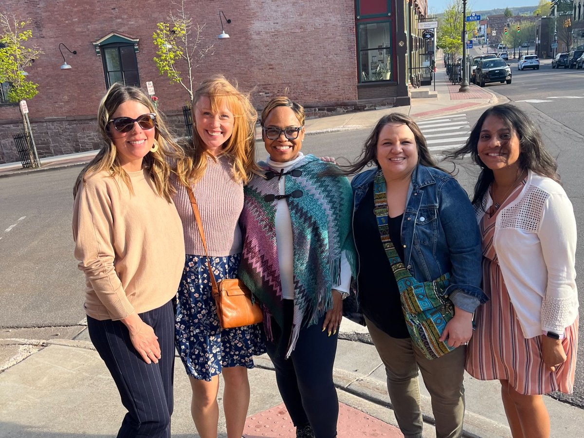 Last week, our Executive Director Dr. Sarena Shivers joined Amy, Chelsea, Holly, and Shilpa from the Northern Michigan team to visit schools and connect with districts, observing our incredible Apprentice Teacher Candidates and their Mentor Teachers in action!  #MichiganEducators