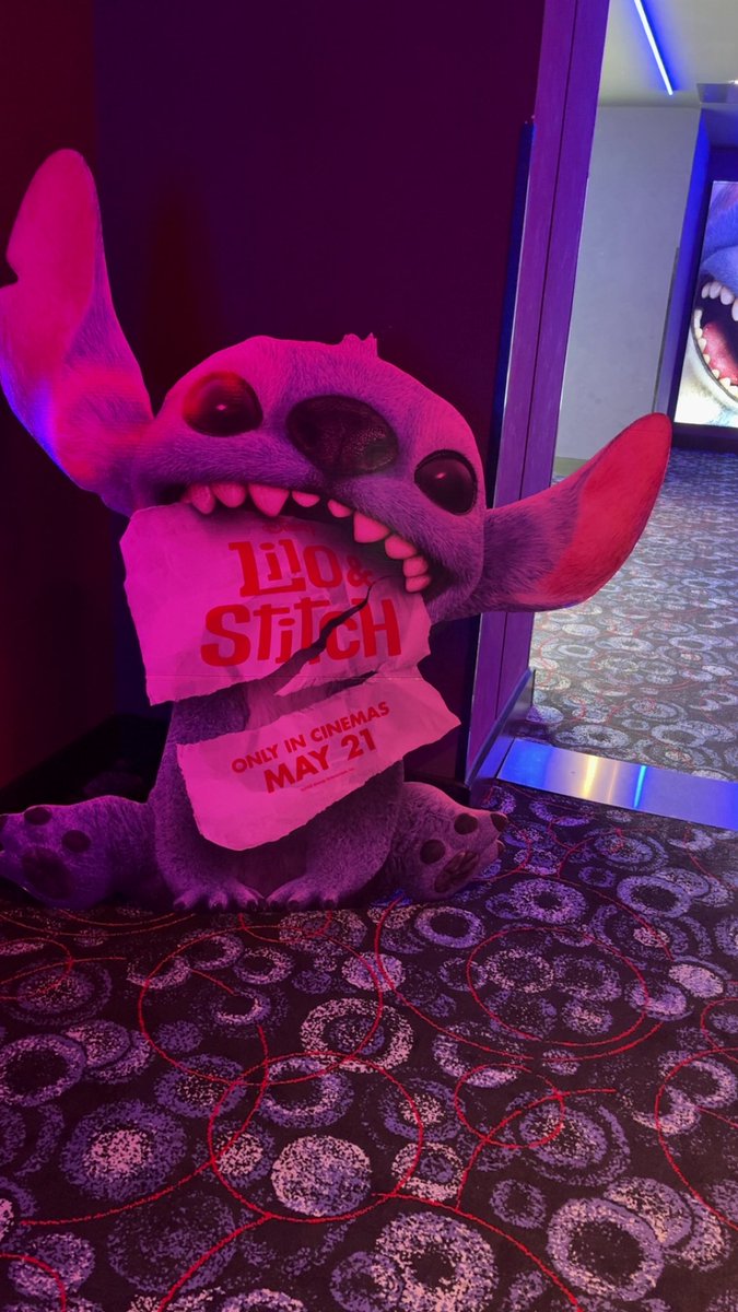 #LiloandStitch was soo epic !! #cineworld 🍿 🎥 💗