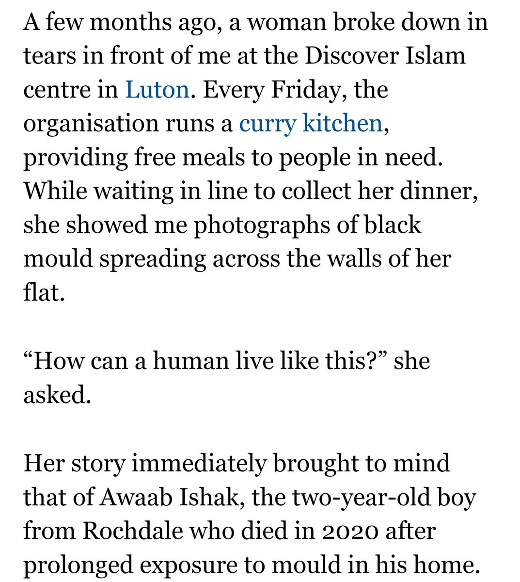My column on the housing crisis and how it is tearing apart our social fabric.