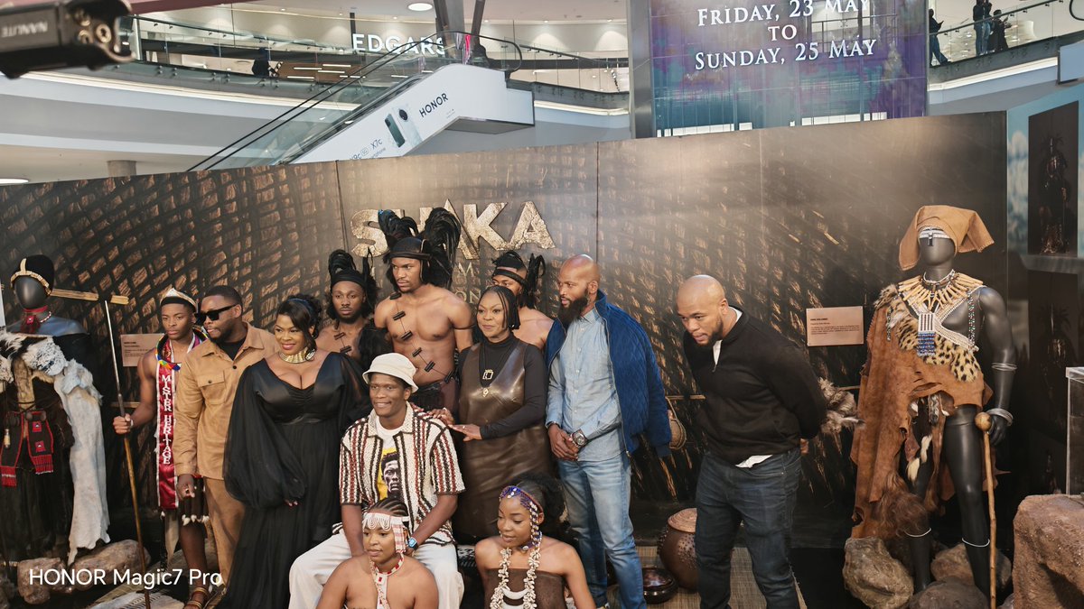 HAPPENING NOW: 

#ShakaiLembeS2 activation in Fourways Mall. 

Note: You can visit the exhibit through out the weekend. 

#KgopoloReports