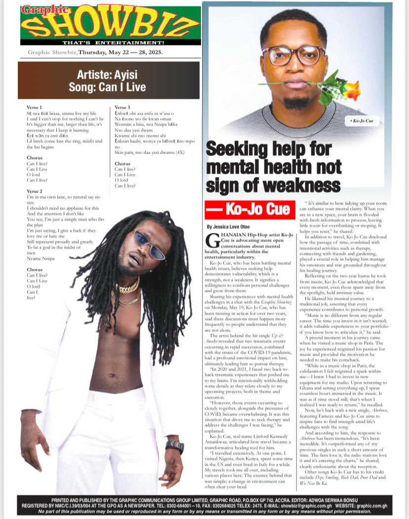 YDL (@kojo_cue) on Twitter photo If you can’t help yourself, I think you need some help.
S/o 2 Jessica Love Otoo (<a href="/jessielove__/">𝐉𝐞𝐬𝐬𝐢𝐜𝐚 𝐋𝐨𝐯𝐞</a>) for the interview.
Ps: Nyame Nnipa can I live? @ayisimusic If you can’t help yourself, I think you need some help.
S/o 2 Jessica Love Otoo (<a href="/jessielove__/">𝐉𝐞𝐬𝐬𝐢𝐜𝐚 𝐋𝐨𝐯𝐞</a>) for the interview.
Ps: Nyame Nnipa can I live? @ayisimusic