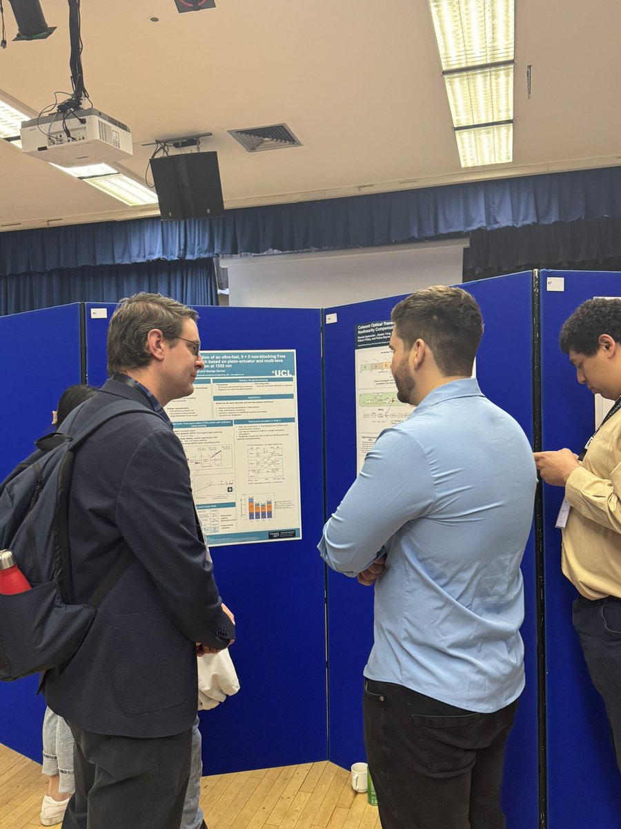 Another great Festival of Research with <a href="/ucleeenews/">UCL EEE</a>! Our PhD students presented their research to collaborators of the department and we managed to get an updated UCL team photo!