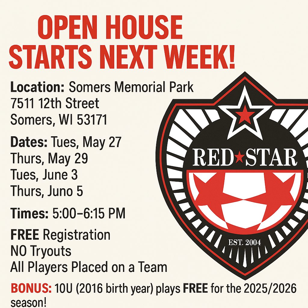 Register:
redstarsc.org