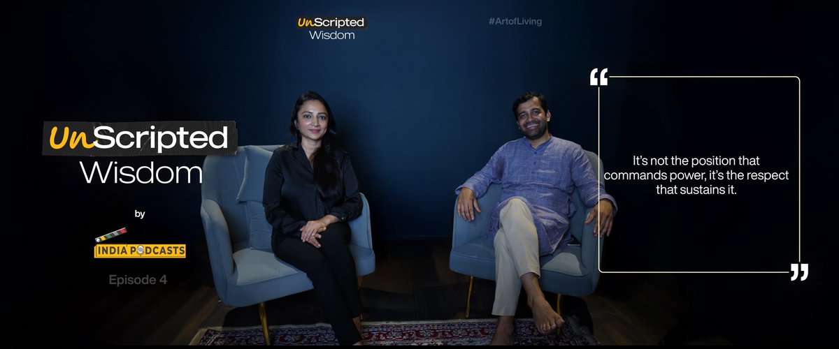 IndiaPodcasts (@indiapodcasts) on Twitter photo Listen in to full #podcast with <a href="/akhileshparmanu/">Akhilesh Parmanu</a> <a href="/IndiaPodcasts/">IndiaPodcasts</a> - āFrom Pressure To Peace- A Journey We All Relate Toā with <a href="/Anku1912/">Anku Goyal</a> #unscriptedwisdom
YT LINK
youtu.be/_6fvz64-R00?siā¦
<a href="/ArtofLiving/">The Art of Living</a> <a href="/ankuraol/">Ankur Agarwal</a> <a href="/ghazalimohammad/">Mohammad Ghazali</a> <a href="/AdityaRajKaul/">Aditya Raj Kaul</a> <a href="/Gurudev/">Gurudev Sri Sri Ravi Shankar</a> <a href="/IITBHU_Varanasi/">IIT (BHU), Varanasi</a> <a href="/iitroorkee/">IIT Roorkee</a> Listen in to full #podcast with <a href="/akhileshparmanu/">Akhilesh Parmanu</a> <a href="/IndiaPodcasts/">IndiaPodcasts</a> - āFrom Pressure To Peace- A Journey We All Relate Toā with <a href="/Anku1912/">Anku Goyal</a> #unscriptedwisdom
YT LINK
youtu.be/_6fvz64-R00?siā¦
<a href="/ArtofLiving/">The Art of Living</a> <a href="/ankuraol/">Ankur Agarwal</a> <a href="/ghazalimohammad/">Mohammad Ghazali</a> <a href="/AdityaRajKaul/">Aditya Raj Kaul</a> <a href="/Gurudev/">Gurudev Sri Sri Ravi Shankar</a> <a href="/IITBHU_Varanasi/">IIT (BHU), Varanasi</a> <a href="/iitroorkee/">IIT Roorkee</a>