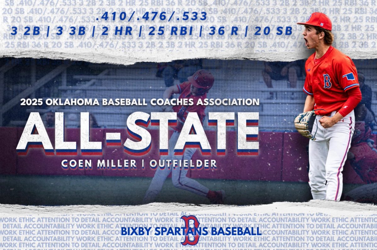 Bixby Spartans Baseball tweet media