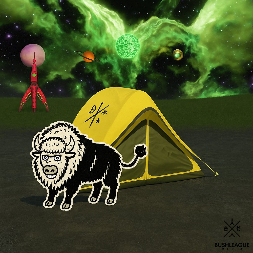 Gm! ☀️⛺️🦬

Be brave like a Bison today yah beauty mfers! 

Never forget your kindness as well - something I will be working on daily!