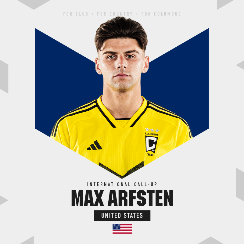 ColumbusCrew's tweet photo. Stepping up for the Stars &amp; Stripes 🇺🇸

U.S. Soccer today announced that Columbus Crew goalkeeper Patrick Schulte and midfielders Max Arfsten and Sean Zawadzki were selected by U.S. Men’s National Team Head Coach Mauricio Pochettino for the June training camp in Chicago.