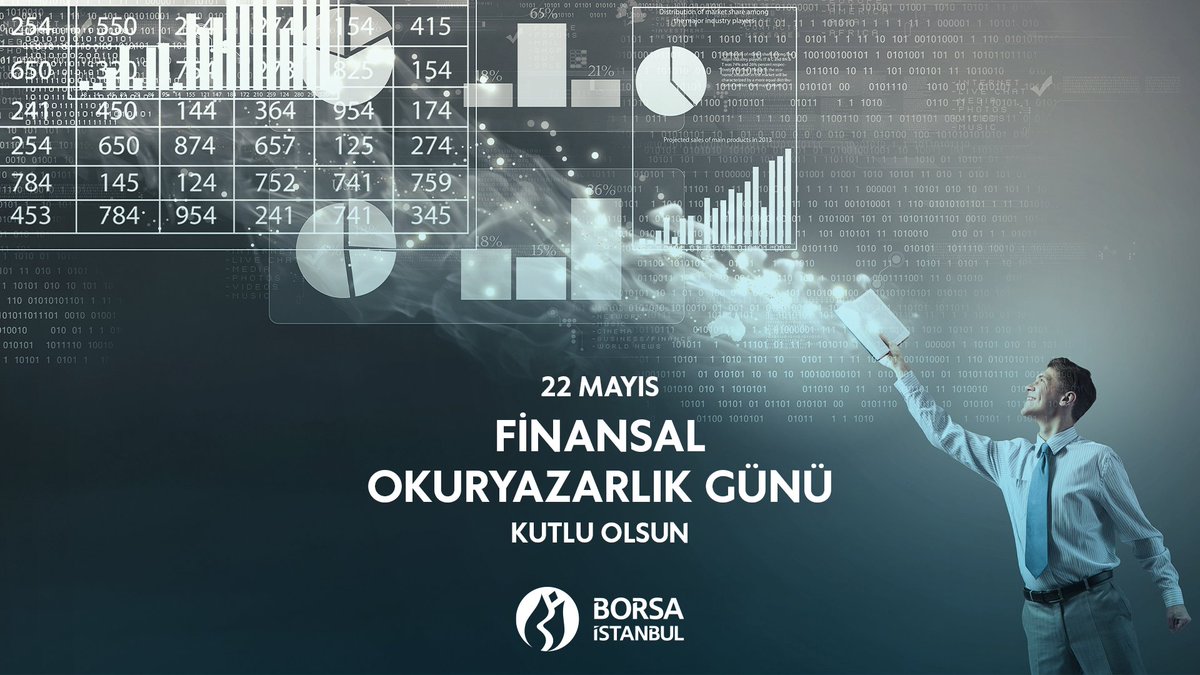 #Borsaİstanbul olarak, #FinansalOkuryazarlık bilincinin ve  finansal farkındalığın artırılması için çalışıyoruz. 
 
Finansal okuryazarlık, bireyleri kayıplardan korur, bilinçli yatırım yapmalarını sağlar ve ekonomik istikrarın temelini oluşturur.
 
 Bilgi, birikim ve bilinçli her