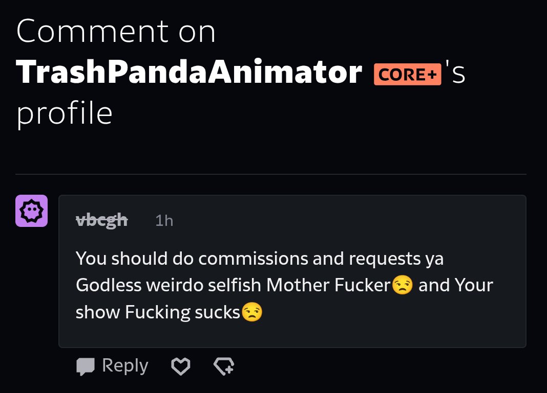 I'm confused by this...they seemed like they liked my art by the first part of their comment then the back half just went south fast! 😂

Mind you they commented this 9 times on several posts