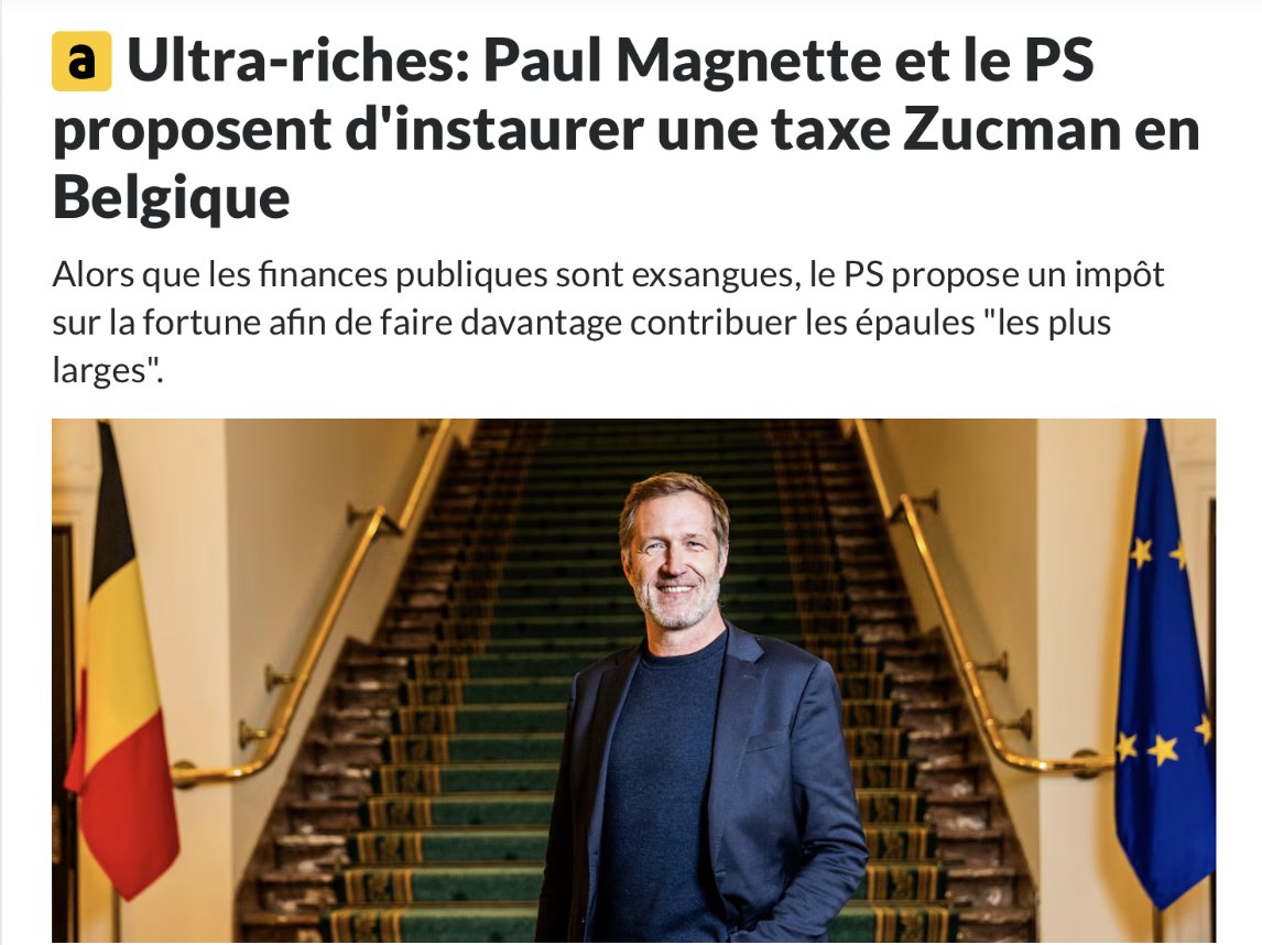 PSofficiel's tweet image. 💥 6 MILLIARDS pour améliorer la vie de la classe moyenne ! 💥

Le Parti socialiste dépose une loi pour faire payer leur juste part aux très grandes fortunes.

🎯 Objectif :
✅ Taxer les grands patrimoines de + de 5 millions d’euros
✅ Taxer la spéculation boursière

Pendant que…