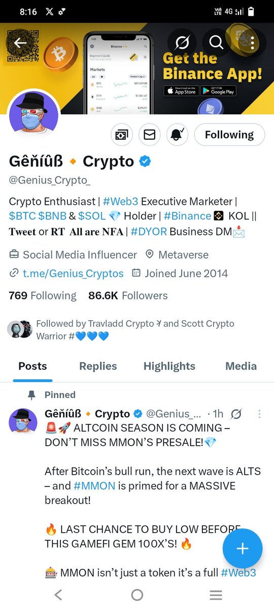 Lerenhere's tweet photo. @ScottLEOWarrior @Genius_Crypto_ Let's go https://t.co/lNVfgBegzV
