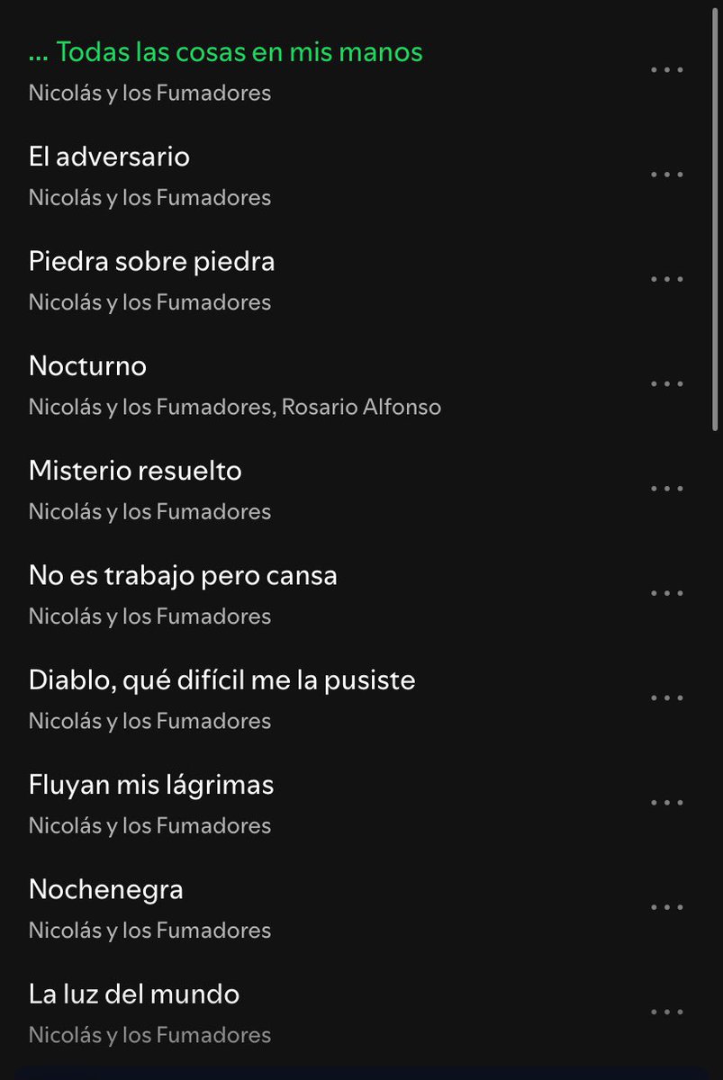ElEnemigoCol's tweet photo. ES HOY ES HOY 🚨

Nicolás &amp; Los Fumadores estrenan su tercer álbum de estudio 'Nochenegra' 🌚

Diez canciones, 37 minutos. Cuéntenos cuáles son sus favoritas!!! @Los_Fumadores https://t.co/fT2G00oQXc