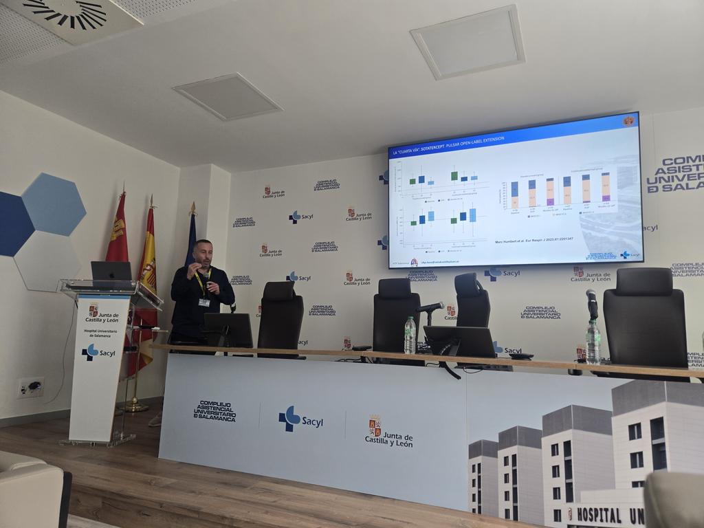Comienzan las I Jornadas de #HipertensiónPulmonar en el HU Salamanca.