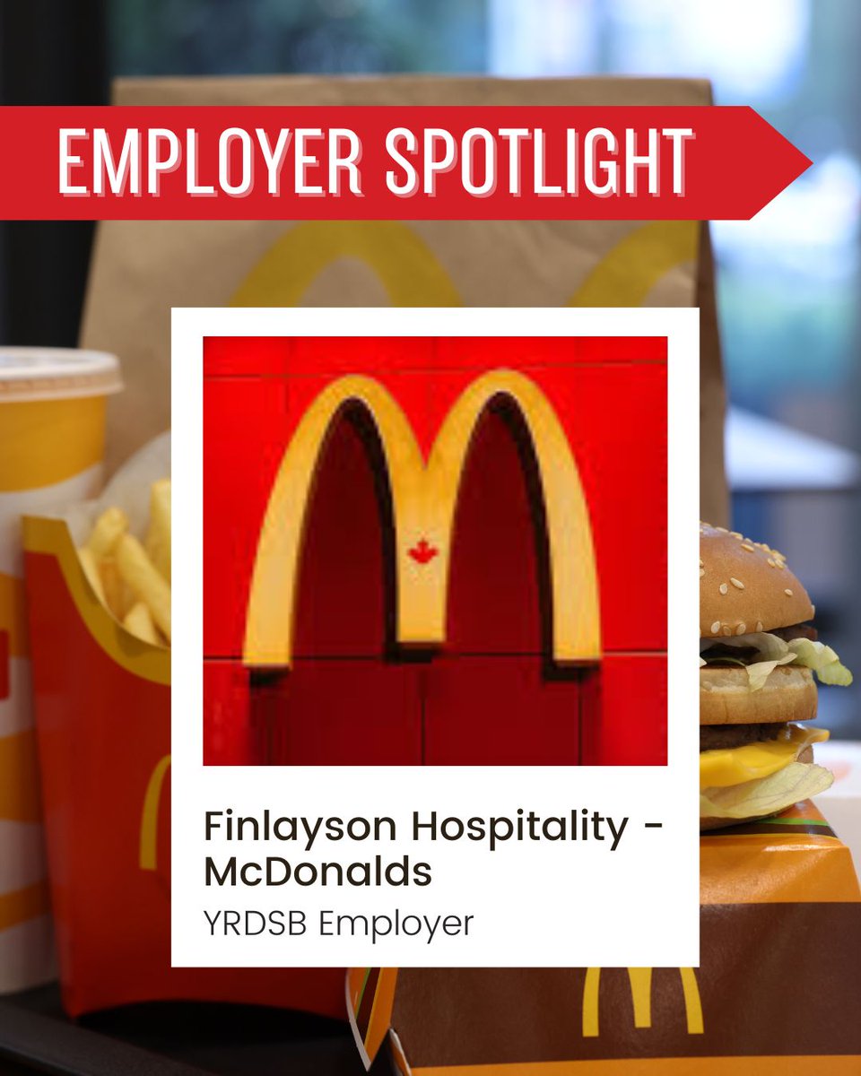 BeOurGuestProgram (@beourguest_on) on Twitter photo EMPLOYER SPOTLIGHT✨ Finlayson Hospitality is a valued employer for <a href="/YRDSB/">York Region DSB</a>, providing students with an enriching experience.
A big thank you to the team.
#hospitality #franchise #careersinhospitality #restaurants #mcdonalds EMPLOYER SPOTLIGHT✨ Finlayson Hospitality is a valued employer for <a href="/YRDSB/">York Region DSB</a>, providing students with an enriching experience.
A big thank you to the team.
#hospitality #franchise #careersinhospitality #restaurants #mcdonalds