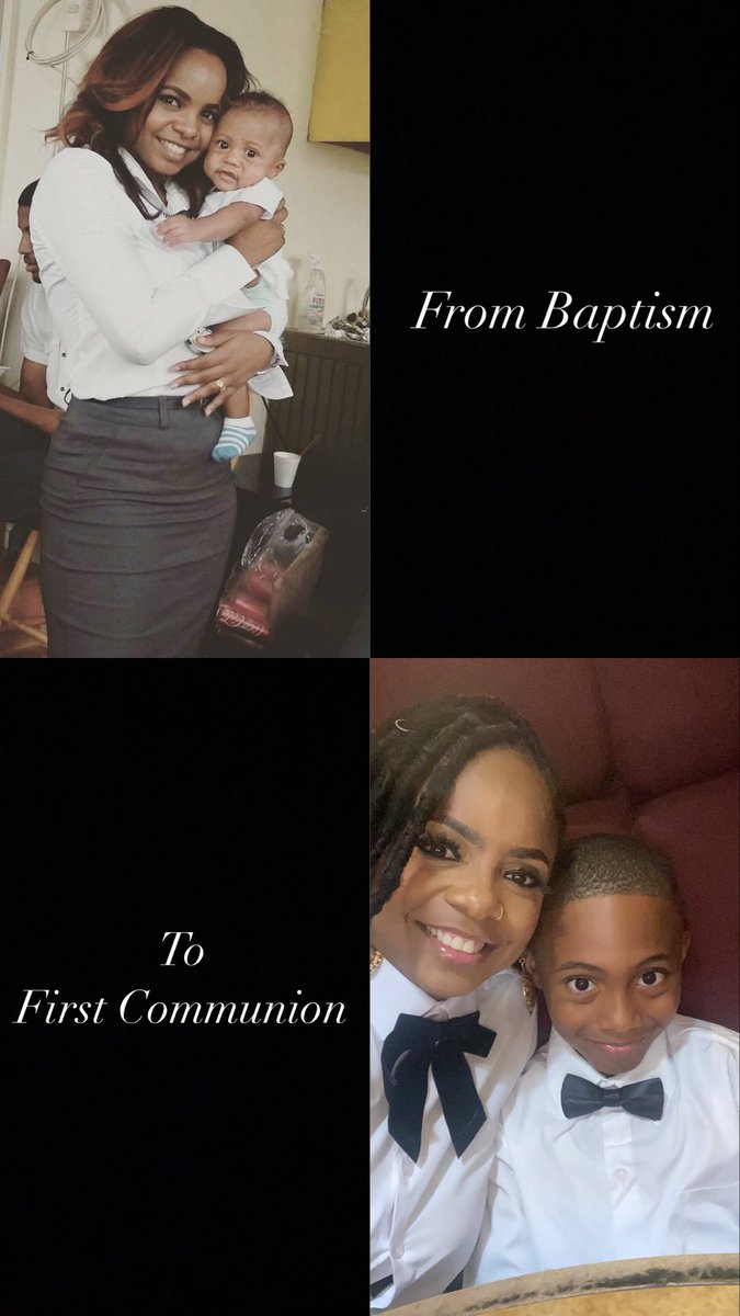 From Baptism to First Communion.