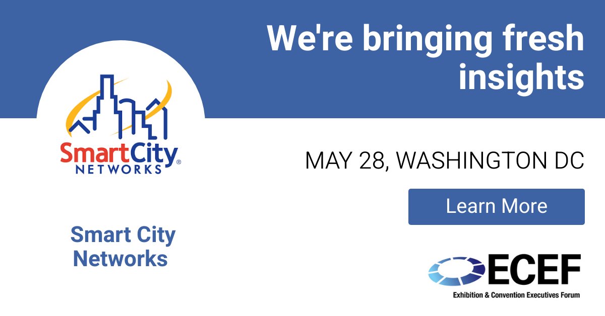 SmartCityNtwks's tweet image. Excited to be back supporting the industry at ECEF 2025 in Washington, D.C.!
 We’re proud to sponsor this premier event for association and independent exhibition organizers, hosted by #LippmanConnects. See you May 28! #ECEF

🔗 invt.io/1lxbobklp7c