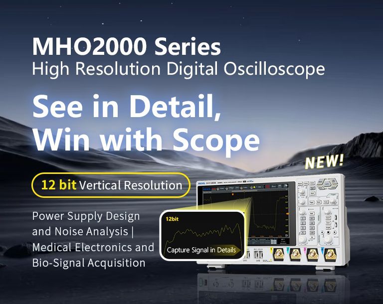 rigoltech1998's tweet image. Tiny signals, big accuracy:

#MHO2000 #12bit #oscilloscope offers 4096 levels—16× better than 8-bit!
Waveforms are smoother, capturing power ripple or medical micro-signals with ease.
STEM advantage: strong SNR &amp;amp; ENOB up to 8bits.

Learn More: int.rigol.com/products/detai…
