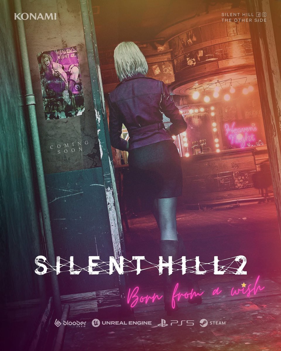 immalkwalahi's tweet photo. Rumor🚨
The Born from a WishDLCwill be announced next September at a PlayStationshowcase after theDLC content on Steam has been updated a lot during this period and the game will be released on Xbox in addition to expanding theDLC content more than the original
#SilentHill2Remake https://t.co/vZpHCQ3zJI