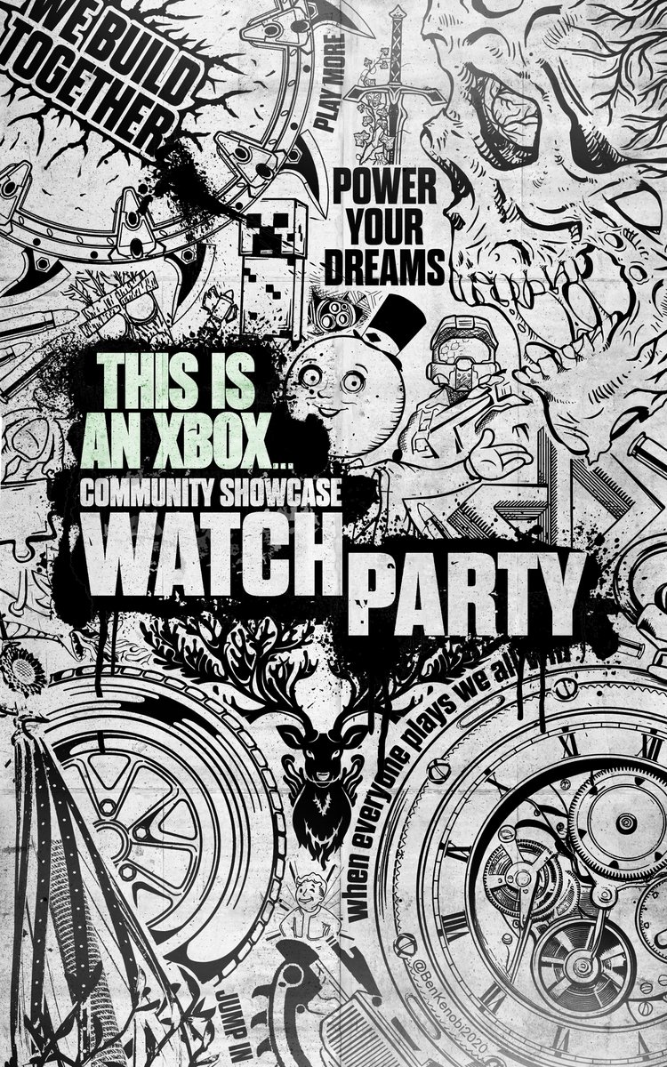 Just over two weeks until the Xbox Showcase and our community watch party! Can’t wait to see everyone able to make it!